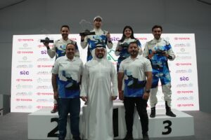 فريق عبداللطيف جميل لكزس للسباقات يهيمن على منصة التتويج في بطولة السعودية تويوتا لصعود الهضبة 2025