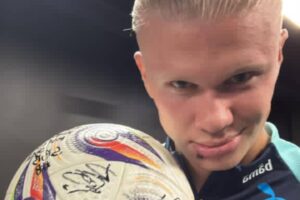 انجازات ايرلنج هالاند في مبارة النرويج ضد مولدوفا: