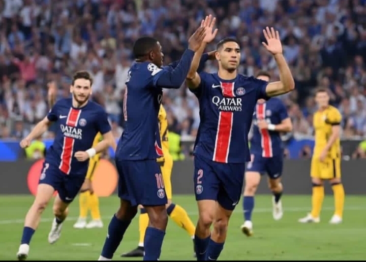 You are currently viewing نادي باريس سان جيرمان الفرنسي يتغلب على نادي اتالانتا الايطالي في دوري ابطال اوروبا بنتيجة 4-0