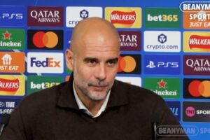 غوارديولا يعلق على إنفاق آرسنال في المؤتمر الصحفي اليوم: