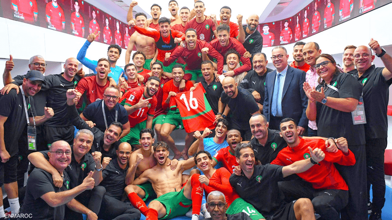 You are currently viewing بعد الفوز على الكونغو.. منتخب المغرب يحقق إنجازا تاريخيا