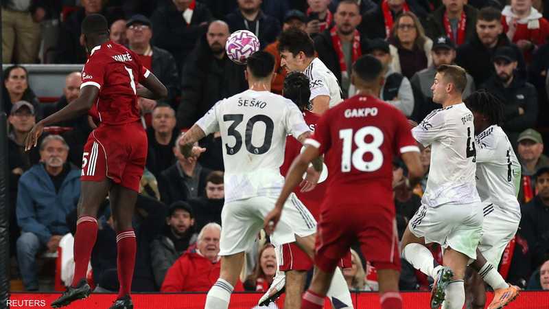 You are currently viewing هدف ماغواير ينهي صيام مانشستر يونايتد عن الفوز في أنفيلد