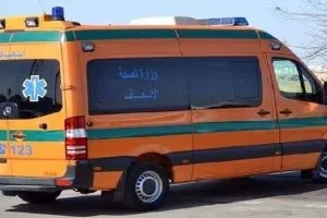 إصابة 10أشخاص فى حادث تصادم سيارتين ميكروباص بالبحيرة