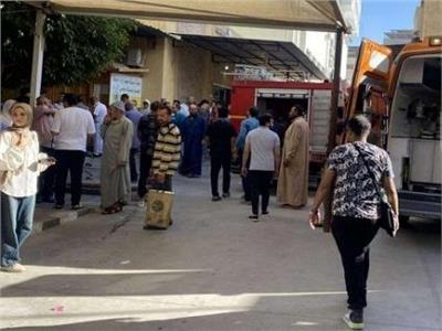 You are currently viewing السيطرة على حريق نشب بمعهد أورام دمياط