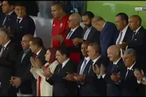 بتواجد لقجع”.. 7 صور لحضور رئيس الاتحاد الدولي لكرة القدم نهائي مونديال الشباب