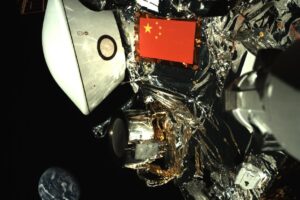 صورة التقطها مسبار تيانوين، توضح التقدم الذي حققته الصين في مجال الفضاء