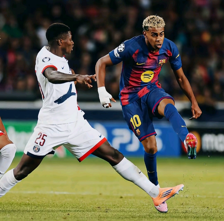 You are currently viewing a Paris Saint-Germain beat Barcelona 1-2 at home