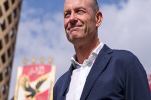 توروب يحضر المؤتمر الصحفي لمباراة إيجل نوار