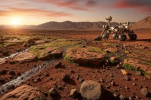 هل يُخفي جليد المريخ سر الحياة؟ اكتشاف علمي مدهش داخل دوامة الكوكب القطبية