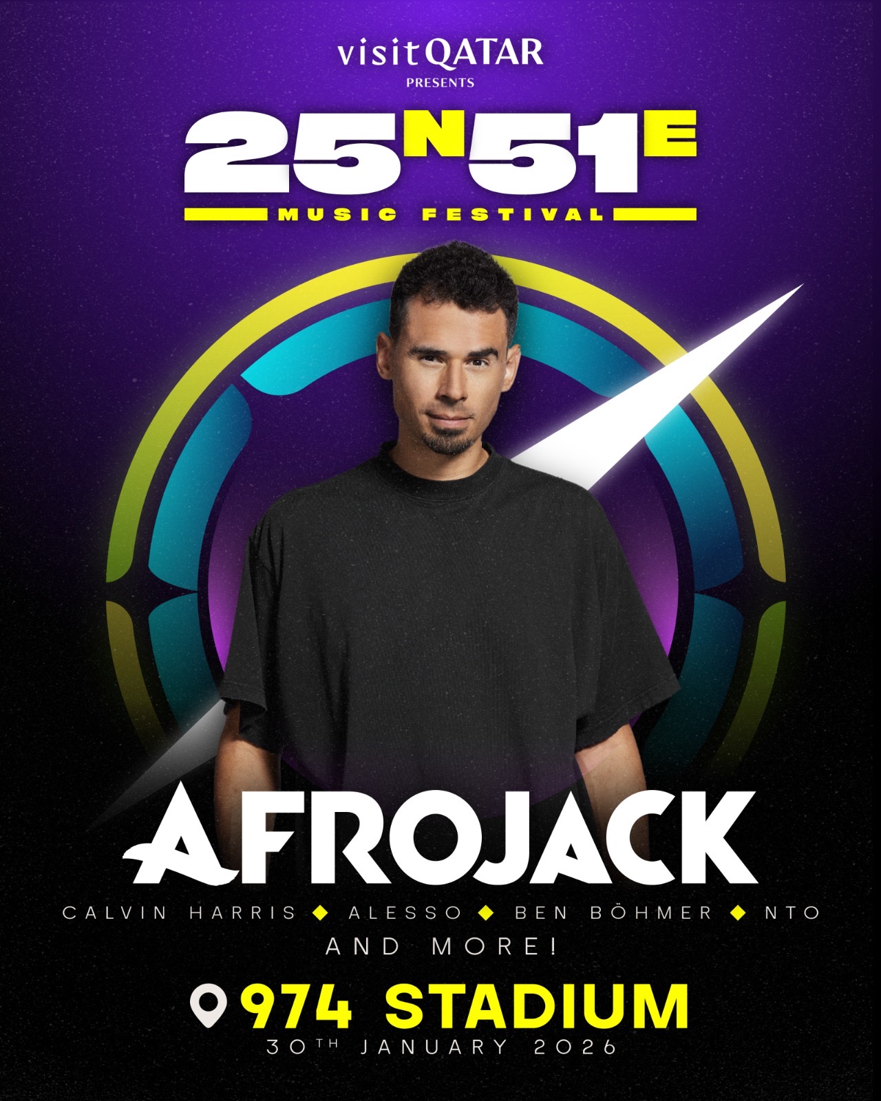 You are currently viewing Visit Qatar تعلن عودة مهرجان 25N51E الموسيقي